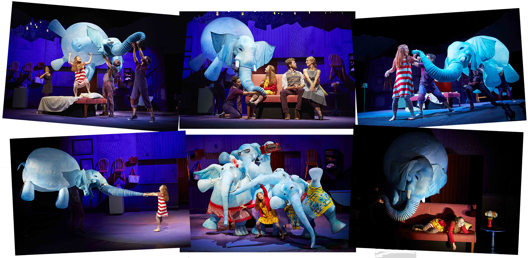 The Elephantom at London's Royal National Theatre photos courtesy of Dan Wooler